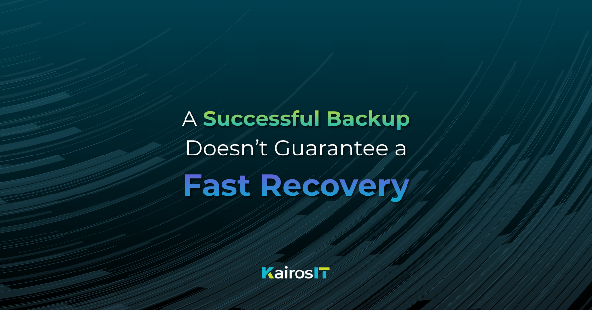 What Business Continuity Requires Beyond a Backup