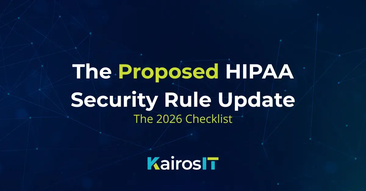 The Proposed HIPAA Security Rule Update: A Checklist for 2026